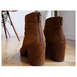 Stuart Weitzman-Ankle Boots-Caramel