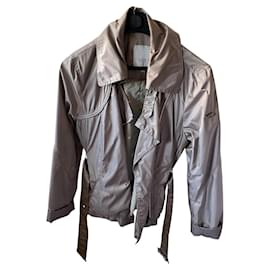 Autre Marque-Restablecimiento de la marca de la chaqueta de lluvia-Plata