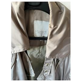 Autre Marque-Restablecimiento de la marca de la chaqueta de lluvia-Plata