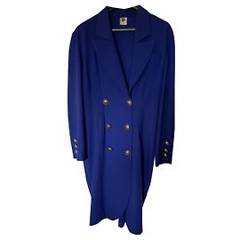 Autre Marque Vestido túnica azul Azul