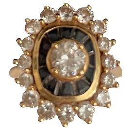 Autre Marque Anillo Larcebeau Bordeaux Gold hardware