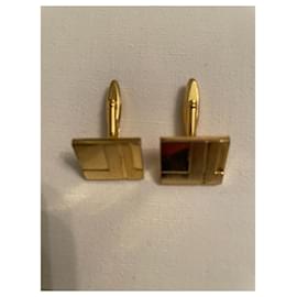 Autre Marque-Gold cufflinks-Gold hardware
