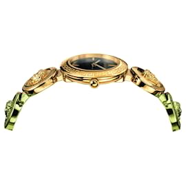 Versace-Medusa Stud Icon Bracelet Watch-Golden,Metallic