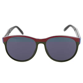 Gucci-Óculos de sol de acetato de armação oval-Outro