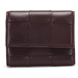 Bottega Veneta-Bottega Three-fold wallet-Brown