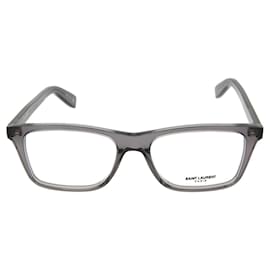 Saint Laurent Square/Rectangle Optical Frames Grey
