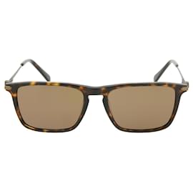 Brioni Square/Rectangle Sunglasses Brown