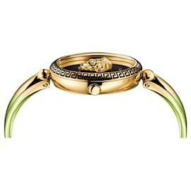 Versace-Versace Palazzo Empire Semi Bangle Watch-Golden,Metallic