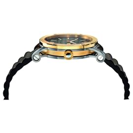 Versace-Theros Automatic Watch-Golden,Metallic