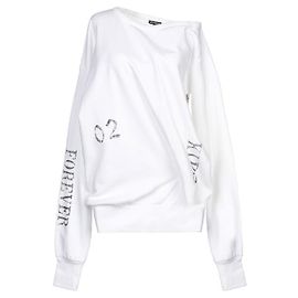 Ann Demeulemeester "Für immer" 02 Pullover für Kinder Weiß
