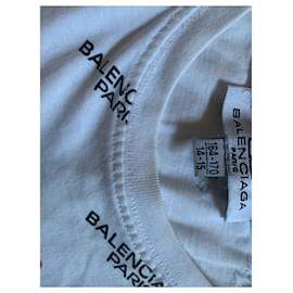 Balenciaga-Tops Tees-White