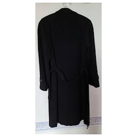 Corneliani-Long coat-Navy blue