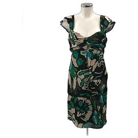 Temperley London Vestido de seda multicolor Temperley NUEVO Multicolor