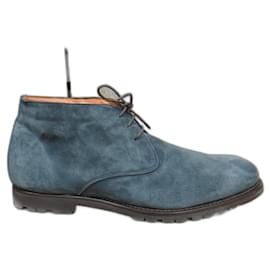 Autre Marque-Andrea Ventura p lined ankle boots 45-Blue