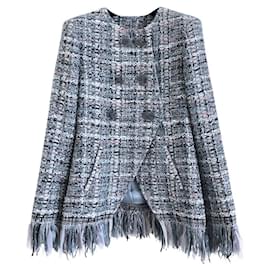 Chanel-9K$ New Paris/Cosmopolite Jacket-Blue