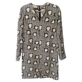 Stella Mc Cartney Robe en soie Stella McCartney Multicolore Taille 38 Multicolore