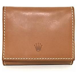 Rolex Wallet Brown