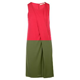Balenciaga-Red Sleeveless Dress-Red