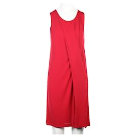 Balenciaga-Red Sleeveless Dress-Red