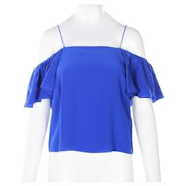 Fendi-Off Shoulder Top -Blue