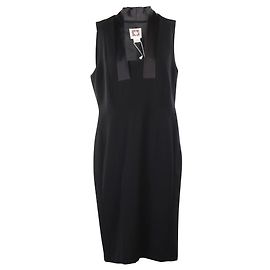 Anne Klein vestito senza maniche Nero