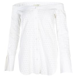 Rag & Bone Top sem ombro Branco