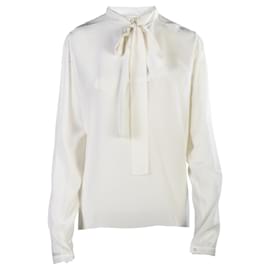 Rochas Turtle Neck Top White