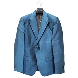 Dolce & Gabbana Blu scuro metallizzato 4 Pezzi Abiti Blu