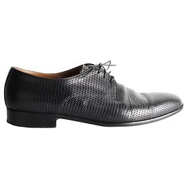 Autre Marque Scarpe stringate intrecciate nere Nero