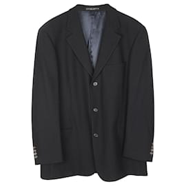Hugo Boss-Black wool blazer-Black