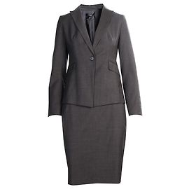 Ann Taylor Completi con gonna grigia piccola Grigio