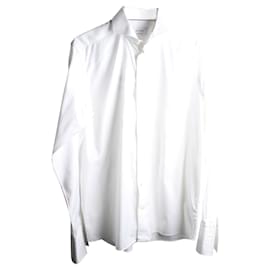 Minnetonka-White Plaid Shirt-White