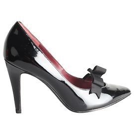 Marc by Marc Jacobs Escarpins Brevets Avec Noeud Noir
