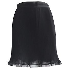 Carven Jupe plissée Noir