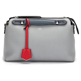 Fendi-Cuir Fendi à propos 8BL124-5QJ-Gris