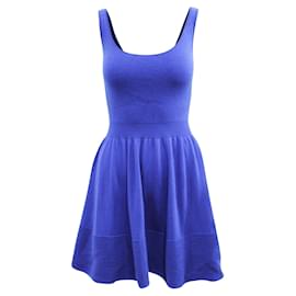 Kate Spade-Blue Wool Dress-Blue