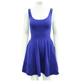 Kate Spade-Blue Wool Dress-Blue