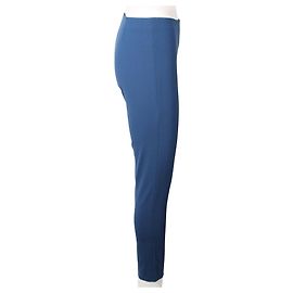 La Perla Navy Long Pant Side Zipper Blue Navy blue