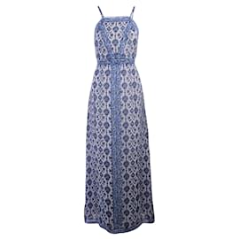 Joie Maxikleid mit Blumenmuster Blau