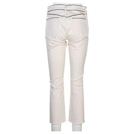 tory burch white denim