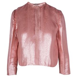 Miu Miu Shiny Pink Jacket Pink