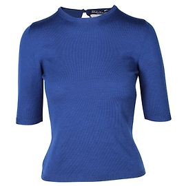 Salvatore Ferragamo Maglione classico blu Blu Blu navy