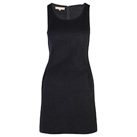 Michael Kors-Wool Shift Dress-Grey