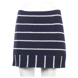 Karen Millen Mini saia de renda Azul Azul marinho