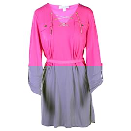 Michael Kors-Fuschia Pink Shift Dress-Pink
