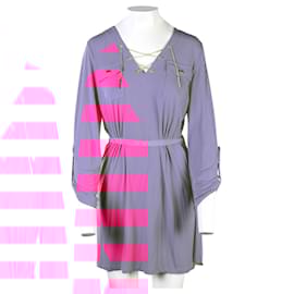 Michael Kors-Fuschia Pink Shift Dress-Pink