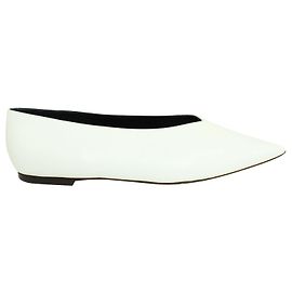 Céline Ballerine bianche a punta Bianco