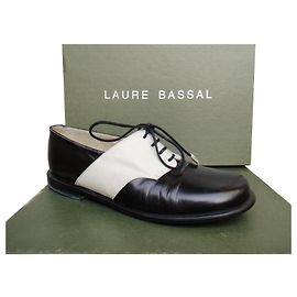 Autre Marque Laure Bassal derbies 37 Black White