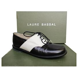 Autre Marque-Laure Bassal derbies 37-Black,White