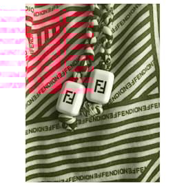 Fendi-Robes-Blanc,Rouge